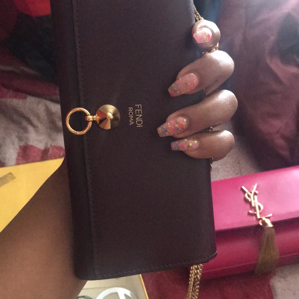 Fendi WOC Wallet On Chain  💯 Authentic!!!